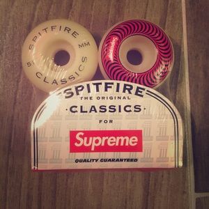 Supreme spitfire skateboard wheels